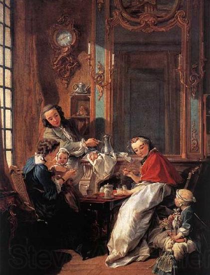 Francois Boucher The Afternoon Meal Spain oil painting art